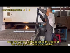 Macchina di taglio laser in acciaio inossidabile 1500W per lavandino da cucina artigianale