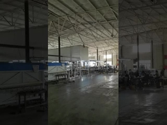 linea di lavorazione per il rinforzo del coperchio di vetro