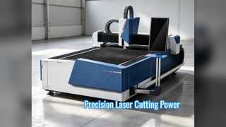 Macchina da taglio laser a fibra industriale PrecisionCut Pro