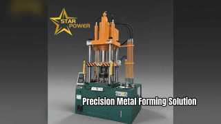 Pressa idraulica industriale di precisione per la formatura dei metalli