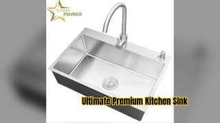 Macchina per lavello da cucina Premium in acciaio inossidabile 304