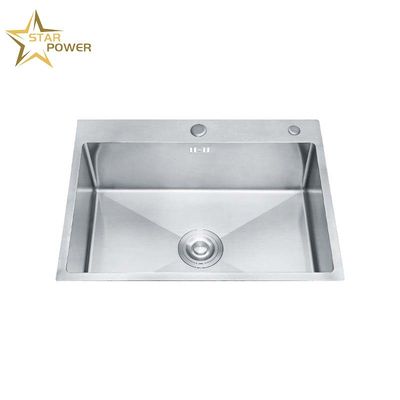 Prezzo buono Lavello da cucina fatto a mano in acciaio inossidabile per uso alimentare 304 (18/8) Dimensioni, forma e funzione personalizzabili per lo spazio cucina | Spessore acciaio personalizzabile disponibile | Profondità vasca personalizzabile disponibile in linea