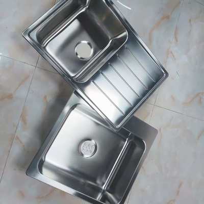 Prezzo buono Lavello da cucina a doppia vasca sottotop in acciaio inossidabile 304 in linea