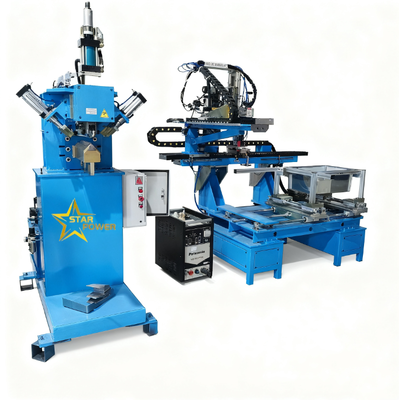 Prezzo buono Pressa idraulica automatica per cuciture | Attrezzatura di precisione ad alta pressione 380V per la linea di produzione di lavelli da cucina in acciaio inossidabile 304 in linea