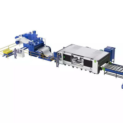 Linea di perforazione automatica del piatto dello strato della bobina di acciaio inossidabile di zigzag cerchio che soppressione alimentatore automatico