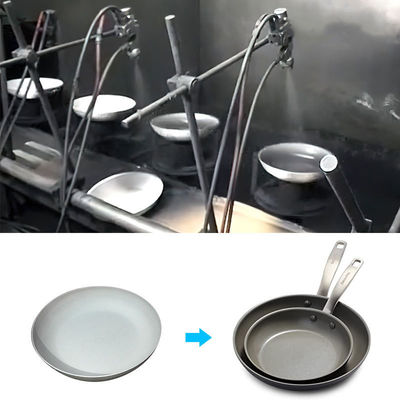 Prezzo buono Lo spruzzo automatico dipinge non la macchina di mano del bastone per il vaso delle pentole in linea