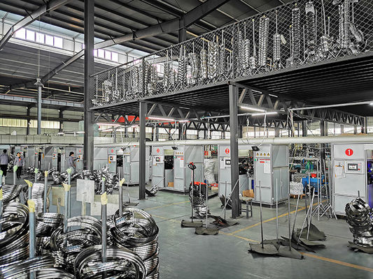 Macchina automatica di produzione delle pentole per acciaio inossidabile Ring Laser Welding Cutting