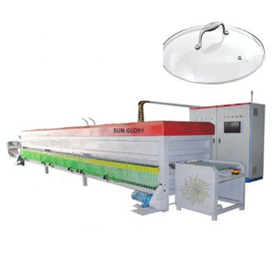 linea di produzione delle pentole del servomotore 220V per la fabbricazione di vetro temperata della copertura del coperchio