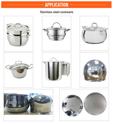 Levigatrice automatica professionale del vaso delle pentole degli ss