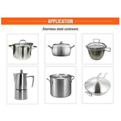 Rivettatore idraulico per utensili da cucina