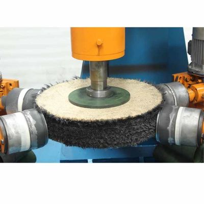 Stazioni automatiche della levigatrice quattro del vaso di acciaio inossidabile