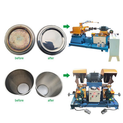 levigatrice automatica 220V per lucidatura interna delle pentole