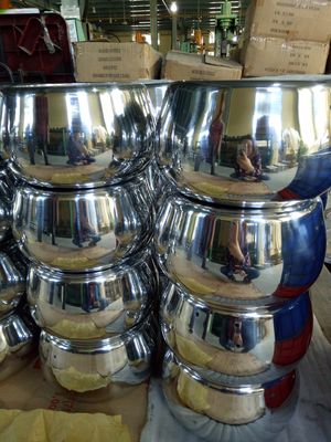 Macchine di lucidatura automatiche di alta qualità per utensili da cucina in metallo