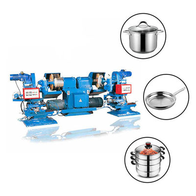 Prezzo buono Macchine automatiche CNC per la levigatura di utensili da cucina in metallo lucidatore per pentole in alluminio in acciaio inossidabile in linea