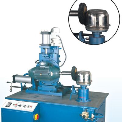 Prezzo buono Prezzo di fabbrica Semi Automatic Edge Polishing Machine For Metal Ware Cookware Kitchen Ware Edge Polisher in linea