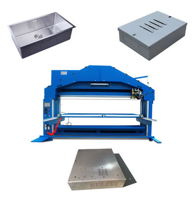 PLC Cucina lavandino Macchine di fogli di metallo Scatole di macinatura di sabbia lucidatura puffing Deburring Machine