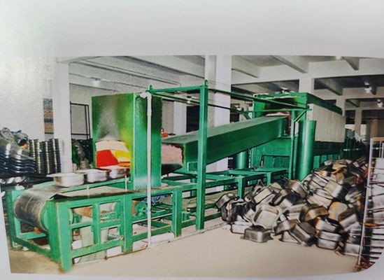 Forno di ricottura industriale a gas protetto per componenti metallici