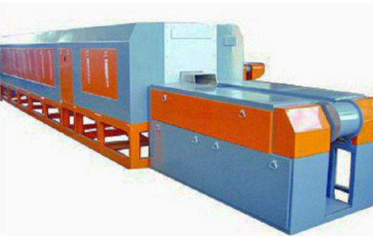 Linea di produzione di attrezzature per forni industriali per il riscaldamento di componenti metallici a fascia reticolare
