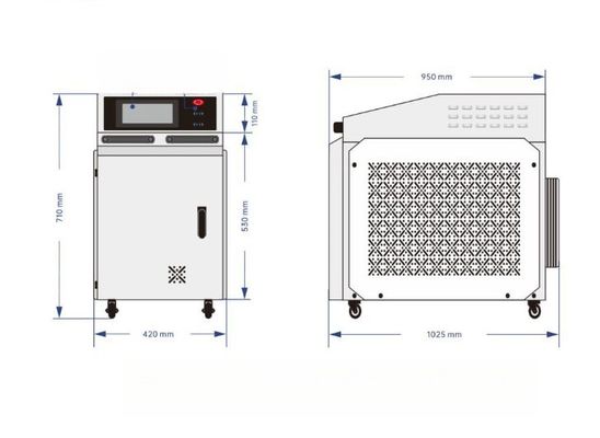 Macchina di brasatura a induzione portatile per esperienza di saldatura limitata