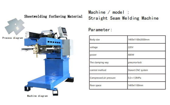 Macchina di saldatura laser avanzata ad alta precisione CNC per il collegamento di materiale per utensili da cucina con cucitura dritta
