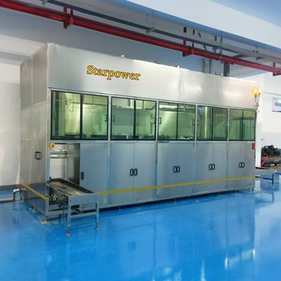 Prezzo buono Attrezzature industriali avanzate per la pulizia e l'essiccazione con tecnologia ad ultrasuoni per parti metalliche in linea