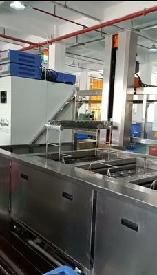 Prezzo buono Apparecchiature industriali di pulizia e asciugatura con tecnologia ad ultrasuoni per parti metalliche di precisione in linea
