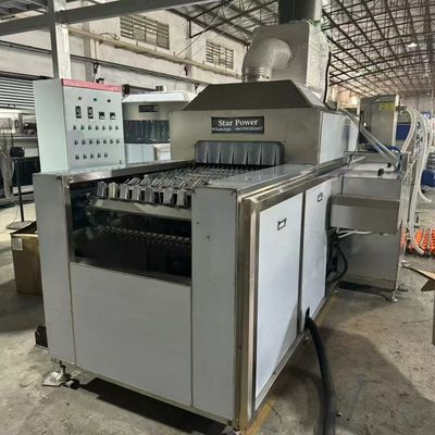 Prezzo buono Tecnologia ad ultrasuoni attrezzature di pulizia e asciugatura linea di produzione cinghia trasportatrice velocità regolabile in linea
