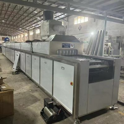 Prezzo buono Linea di produzione di attrezzature per la pulizia e l'essiccazione industriali su misura in linea