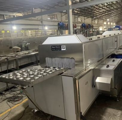 Prezzo buono Produttore Linea di produzione di attrezzature automatizzate per la pulizia e l'essiccazione in linea