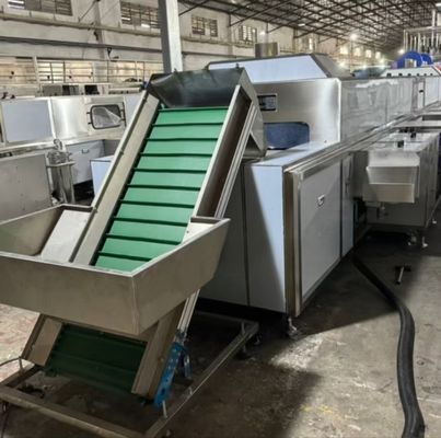 Capacità di pulizia potente Linea di produzione di attrezzature di pulizia e asciugatura automatizzate