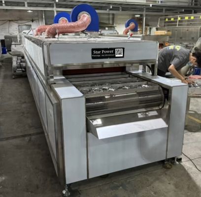 Linea di produzione di attrezzature per la pulizia e l'essiccazione con tecnologia avanzata di automazione