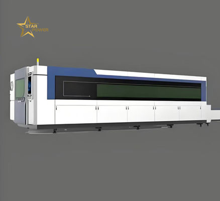 Macchina di taglio laser metallo completamente compatibile ad alta potenza: potenza elevata per garantire un taglio efficiente, adatta a una varietà di materiali metallici.