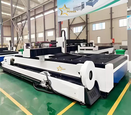 Nessuna deformazione Nessuna macchina di taglio laser di precisione Burr Piattaforma singola 3KW Precision CNC Laser Cutting Machine
