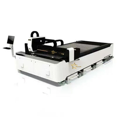 Nessuna deformazione Nessuna macchina di taglio laser di precisione Burr Piattaforma singola 3KW Precision CNC Laser Cutting Machine
