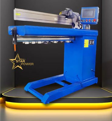 La macchina di saldatura a cucitura retta CNC con funzionamento regolabile e stabile viene utilizzata per la saldatura a poppa di varie cuciture rette di lamiere metalliche