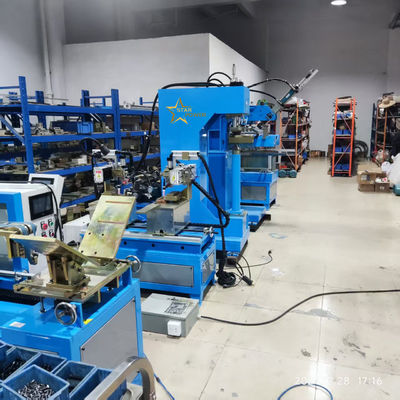 PLC controllata giunto e angolo di premitura macchina per alta precisione e liscia saldatura cucine