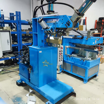 PLC controllata giunto e angolo di premitura macchina per alta precisione e liscia saldatura cucine