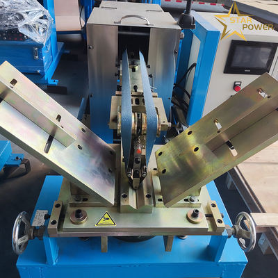 La macchina di rettifica orizzontale CNC automatica è progettata per le cuciture verticali interne e per la rettifica fine e liscia degli angoli arrotondati