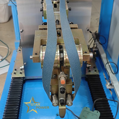 Macchina di rettifica orizzontale a CNC progettata per l'uso di utensili da cucina in acciaio inossidabile