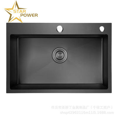 Lavello di cucina vasca da bagno ingrossata vasca da bagno in acciaio inossidabile 304 vasca da bagno multifunzione vasca da bagno singola grande