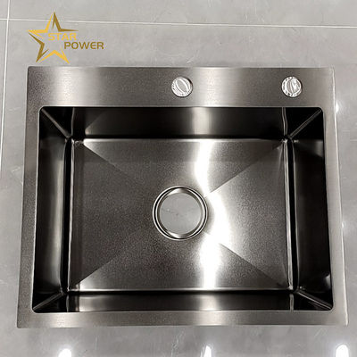 Prezzo buono Cucina 304 Acciaio inossidabile lavandino a mano lavandino domestico lavandino unico in linea