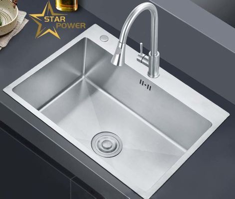 304 Acciaio inossidabile lavandino da cucina a mano dimensioni personalizzabili forma e funzione per lo spazio della cucina