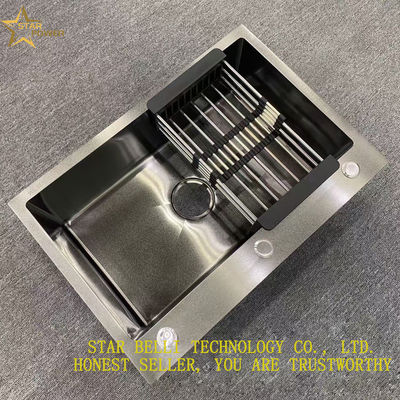 304 Acciaio inossidabile lavandino da cucina a mano dimensioni personalizzabili forma e funzione per lo spazio della cucina