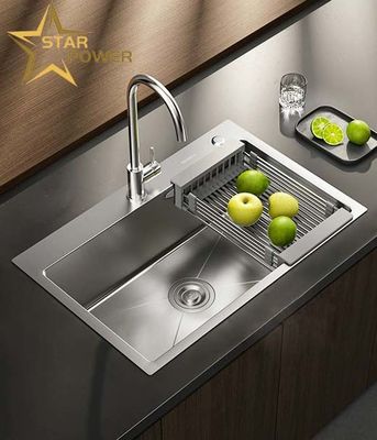 Lavabo da cucina in acciaio inossidabile 304 Lavabo artigianale di alta qualità