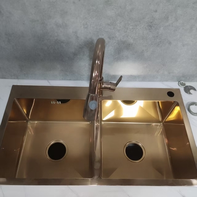 Lavabo in acciaio inossidabile personalizzabile per uso commerciale e domestico