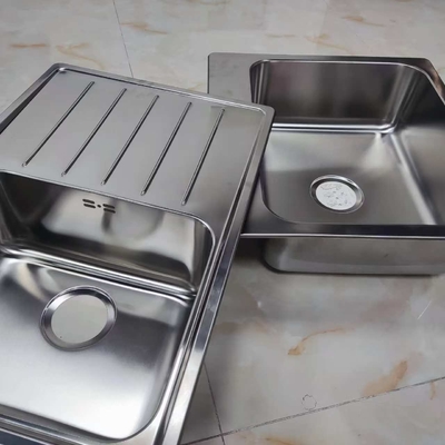304 Acciaio inossidabile cucino stretched set lavandino dimensioni personalizzabili