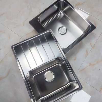 Lavello da cucina a doppia vasca in acciaio inossidabile 304 con scolapiatti