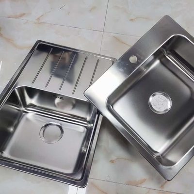 Lavello da cucina a doppia vasca sottotop in acciaio inossidabile 304