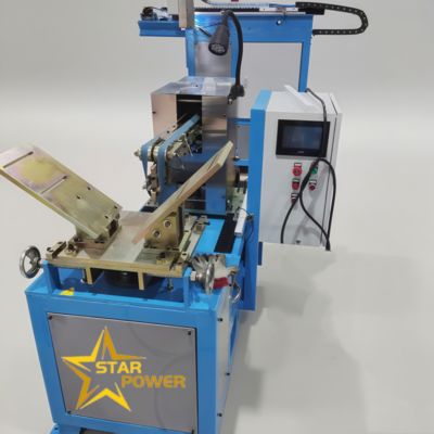 Prezzo buono Saldatrice e pressa automatica a doppia tavola per saldatura di giunti metallici in linea