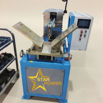 Macchina per bordatura e pressatura angoli di precisione CNC a doppio tavolo